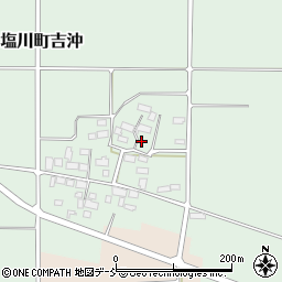 福島県喜多方市塩川町吉沖久子ノ内26-1周辺の地図