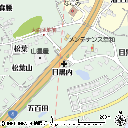 福島県二本松市油井松葉山31周辺の地図