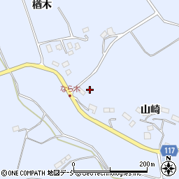 福島県二本松市上川崎楢木25周辺の地図
