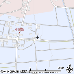 福島県喜多方市塩川町五合中屋敷周辺の地図