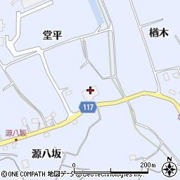 福島県二本松市上川崎堂平44周辺の地図