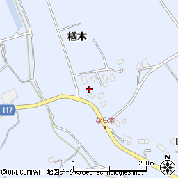 福島県二本松市上川崎楢木47周辺の地図