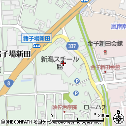 新潟スチール株式会社　厚板事業部周辺の地図