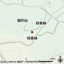 福島県二本松市油井持東林前135周辺の地図