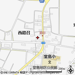 福島県喜多方市塩川町四奈川西鎧召2020-1周辺の地図