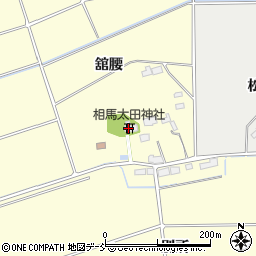 相馬太田神社周辺の地図