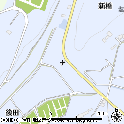福島県南相馬市原町区上太田（後田）周辺の地図