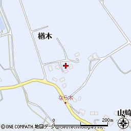 福島県二本松市上川崎楢木53周辺の地図