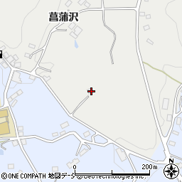 福島県二本松市小沢菖蒲沢115周辺の地図