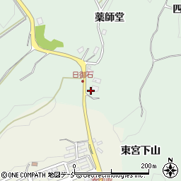 福島県二本松市油井薬師堂133周辺の地図