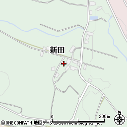 〒964-0013 福島県二本松市新田の地図