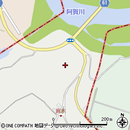 福島県喜多方市慶徳町山科宮前周辺の地図