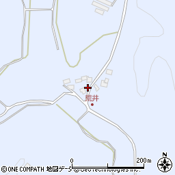 福島県二本松市上川崎荒井周辺の地図