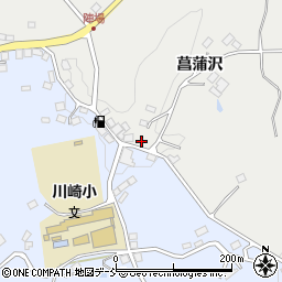 福島県二本松市小沢菖蒲沢98周辺の地図