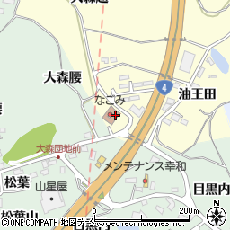 福島県二本松市渋川大森越122周辺の地図