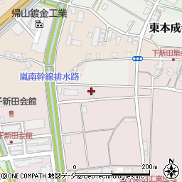 新潟県三条市金子新田784周辺の地図