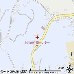 二本松市上川崎住民センター周辺の地図