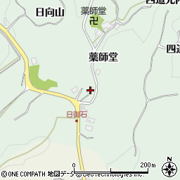 福島県二本松市油井薬師堂97周辺の地図