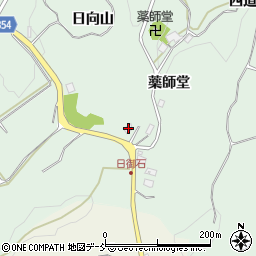 福島県二本松市油井薬師堂139周辺の地図