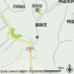 福島県二本松市油井薬師堂135周辺の地図