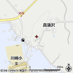 福島県二本松市小沢菖蒲沢2周辺の地図