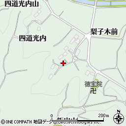 福島県二本松市油井梨子木86周辺の地図