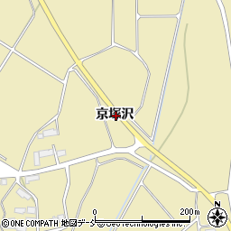 福島県南相馬市原町区雫京塚沢周辺の地図