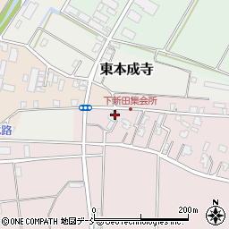 新潟県三条市金子新田1163周辺の地図