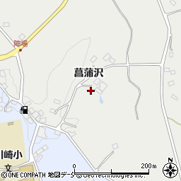 福島県二本松市小沢菖蒲沢89周辺の地図