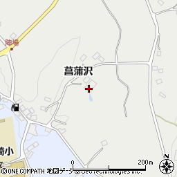 福島県二本松市小沢菖蒲沢59周辺の地図