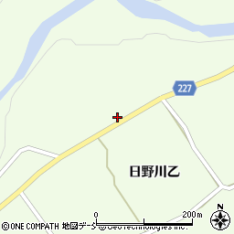 新潟県東蒲原郡阿賀町日野川乙1161-1周辺の地図