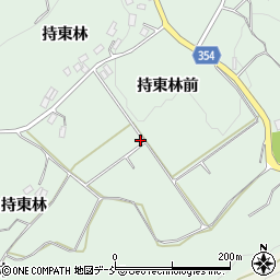 福島県二本松市油井持東林前周辺の地図