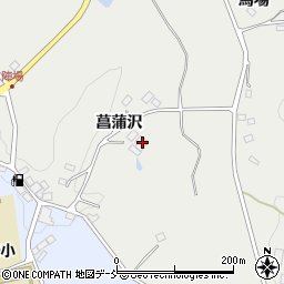 福島県二本松市小沢菖蒲沢58周辺の地図