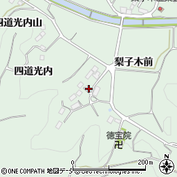 福島県二本松市油井梨子木92周辺の地図