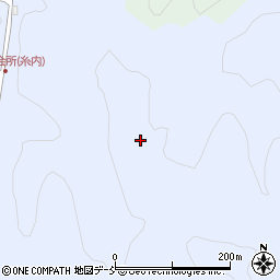 福島県二本松市上川崎石名田周辺の地図
