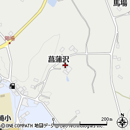 福島県二本松市小沢菖蒲沢50周辺の地図