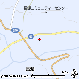 〒960-1723 福島県相馬郡飯舘村長泥の地図