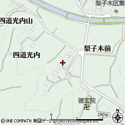 福島県二本松市油井梨子木93周辺の地図