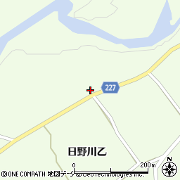 新潟県東蒲原郡阿賀町日野川乙1153周辺の地図