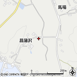 福島県二本松市小沢菖蒲沢65周辺の地図