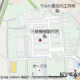 株式会社三條機械製作所　機械本部設計部門周辺の地図