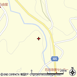 福島県二本松市木幡下古内周辺の地図