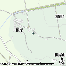 福島県二本松市油井根岸179-2周辺の地図