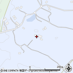 福島県二本松市上川崎（鷺内山）周辺の地図