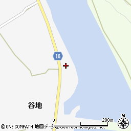 福島県喜多方市高郷町上郷中船渡周辺の地図