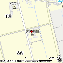 大同精機株式会社　会津工場周辺の地図