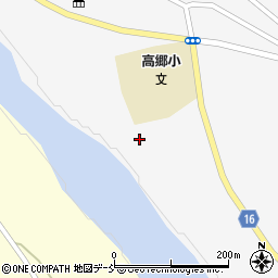 福島県喜多方市高郷町上郷（天神後戊）周辺の地図