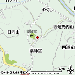 福島県二本松市油井薬師堂53周辺の地図