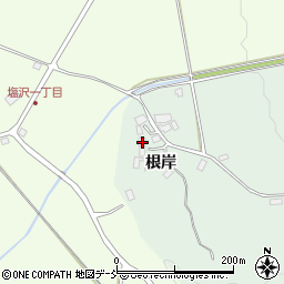 福島県二本松市油井根岸8周辺の地図