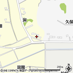 福島県南相馬市原町区中太田洞周辺の地図